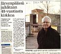 Olavi Stenqvist toimi pitkään Anttilan koulun rehtorina.